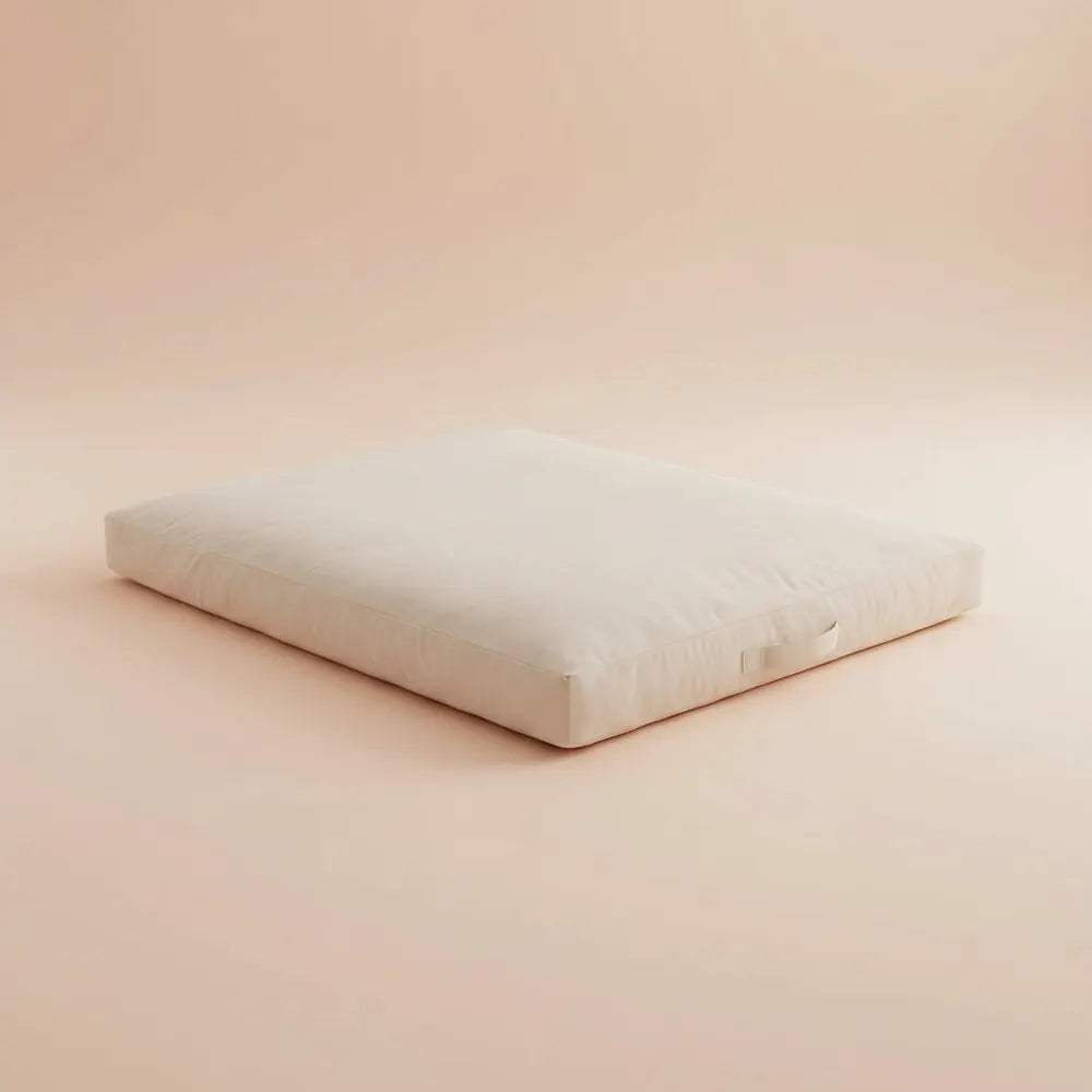 Pouf géant pour adultes Garvee, transformable en lit |   Fauteuil de sol en microfibre rembourré, ca