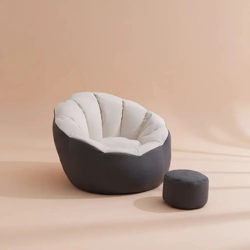 Fauteuil pouf, mobilier de salon, fauteuil moderne de luxe pour chambre à coucher, canapé de balcon,