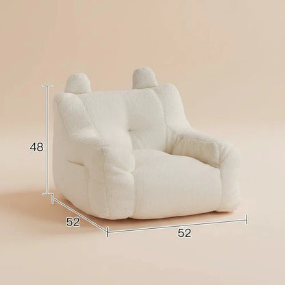 Canapé paresseux mignon garçon fille princesse livre de lecture Arrangement d'angle Mini pouf canapé