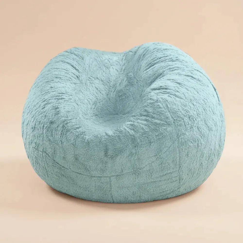Housse de pouf utilitaire et flexible, anti-décoloration, pour pouf géant d'intérieur, anti-poussièr