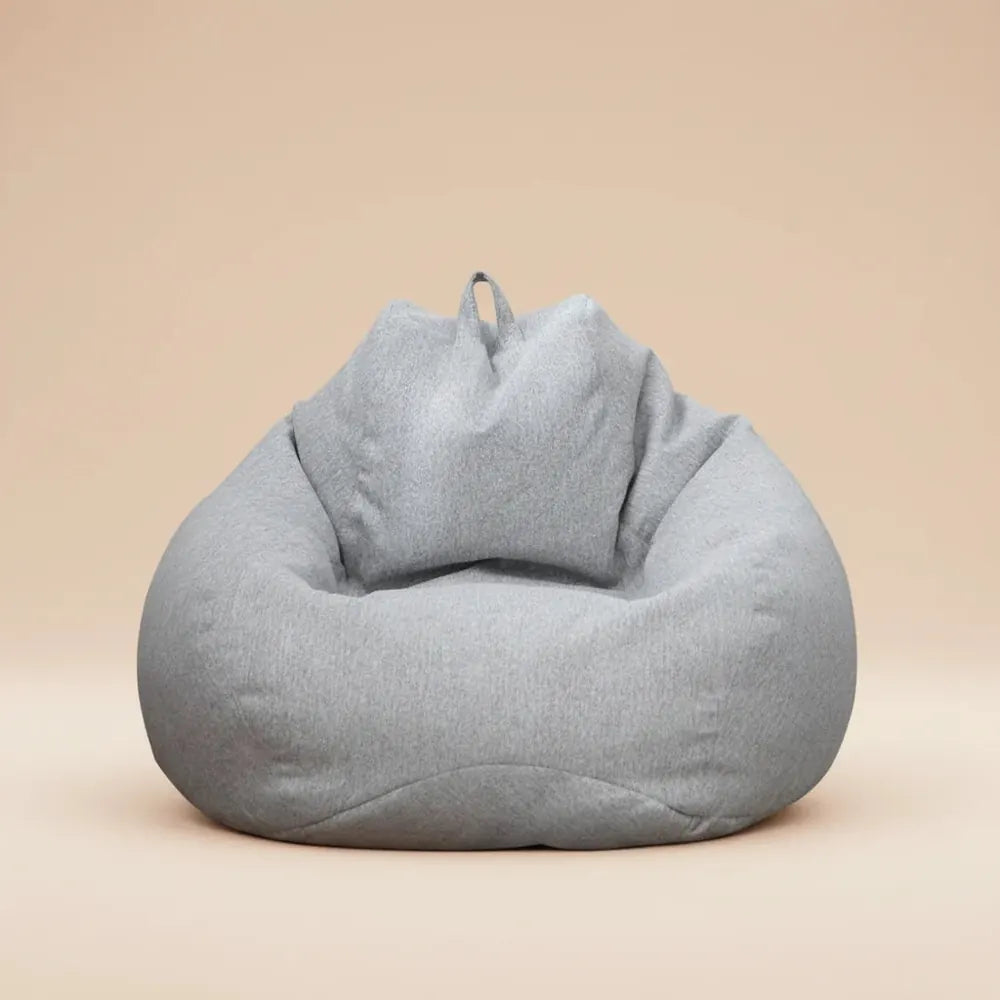 Housse de canapé paresseuse, grande housse de pouf confortable sans remplissage pour la maison, cham