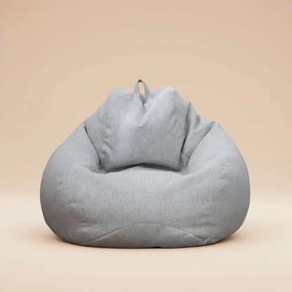 Housse de canapé paresseuse, grande housse de pouf confortable sans remplissage pour la maison, cham