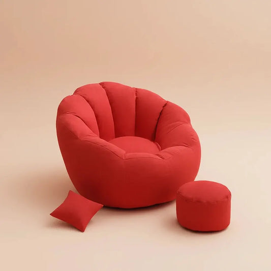 Fauteuil pouf, mobilier de salon, fauteuil moderne de luxe pour chambre à coucher, canapé de balcon,