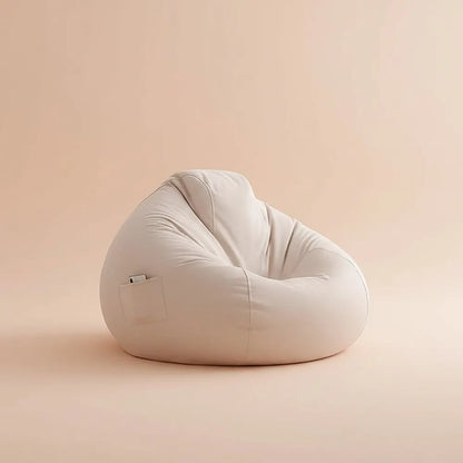 Fauteuils poufs au design doux avec rembourrage, chaises paresseuses d'intérieur, poufs modernes rem