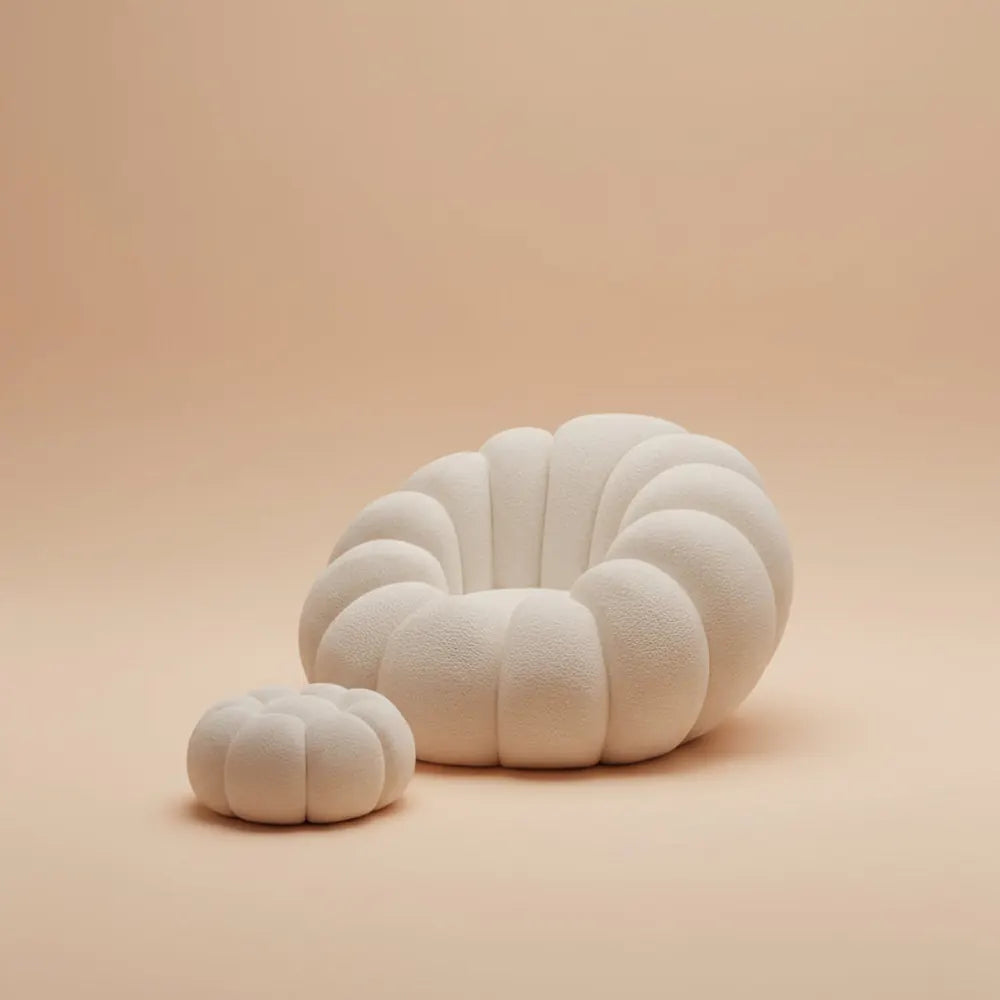 Paresseux citrouille canapé Style nordique simple canapé chaise EPS remplissage de particules doux c