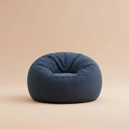 Fauteuil pouf, grand lit pouf pour adultes, fauteuil-lit pouf convertible de pouf à matelas de sol, 