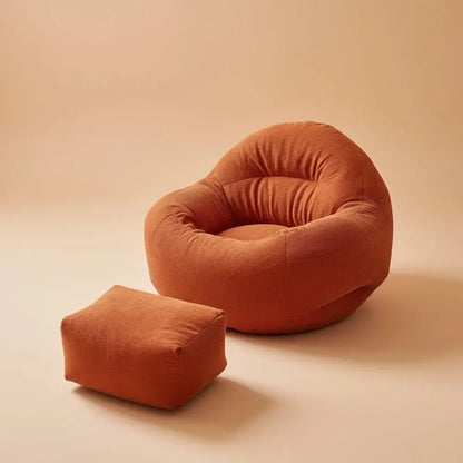 Canapé pouf géant moderne pour salon, balcon et chambre, confortable et relaxant, avec ottoman, mobi