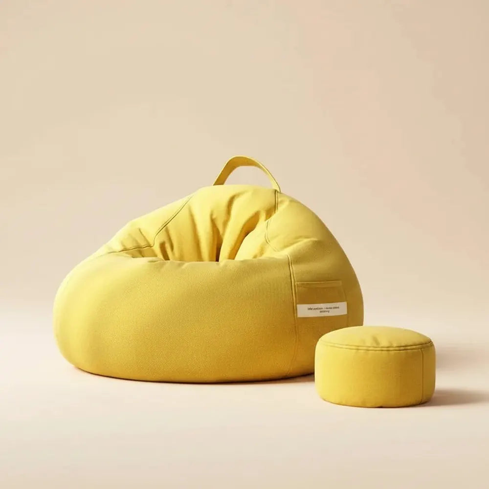 Paresseux canapé pouf personne seule peut s'allonger et dormir sol canapé muebles pouf chaise avec r