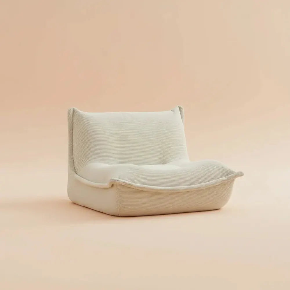 Grand canapé paresseux, siège confortable au bord de feu pour adultes, douceur coulante dans le salo