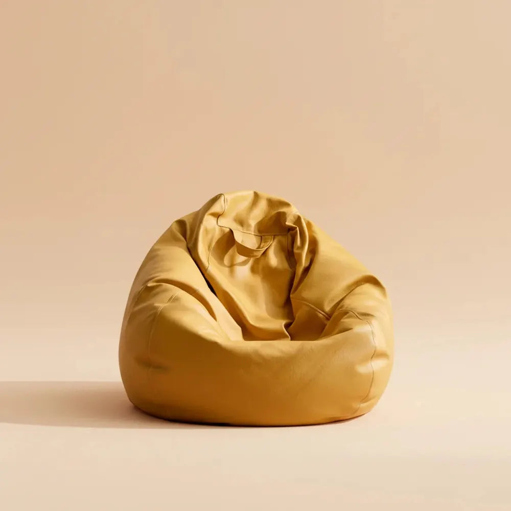 OTAUTAU rempli 70 cm Faux cuir pouf canapés avec remplissage confortable pouf canapé bouffant siège 