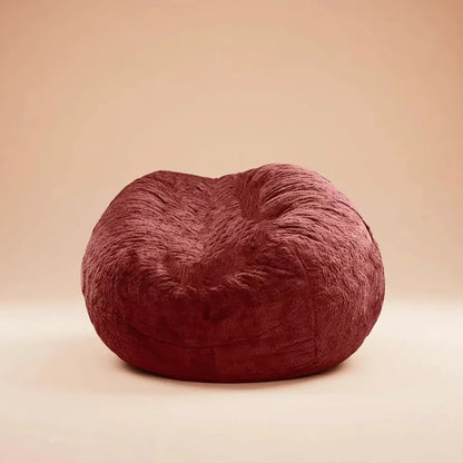 Housse de pouf utilitaire et flexible, anti-décoloration, pour pouf géant d'intérieur, anti-poussièr
