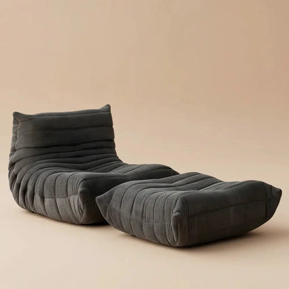Chaise de pouf pour adulte, canapé en mousse à mémoire de forme, canapé de sol paresseux, chaise de 
