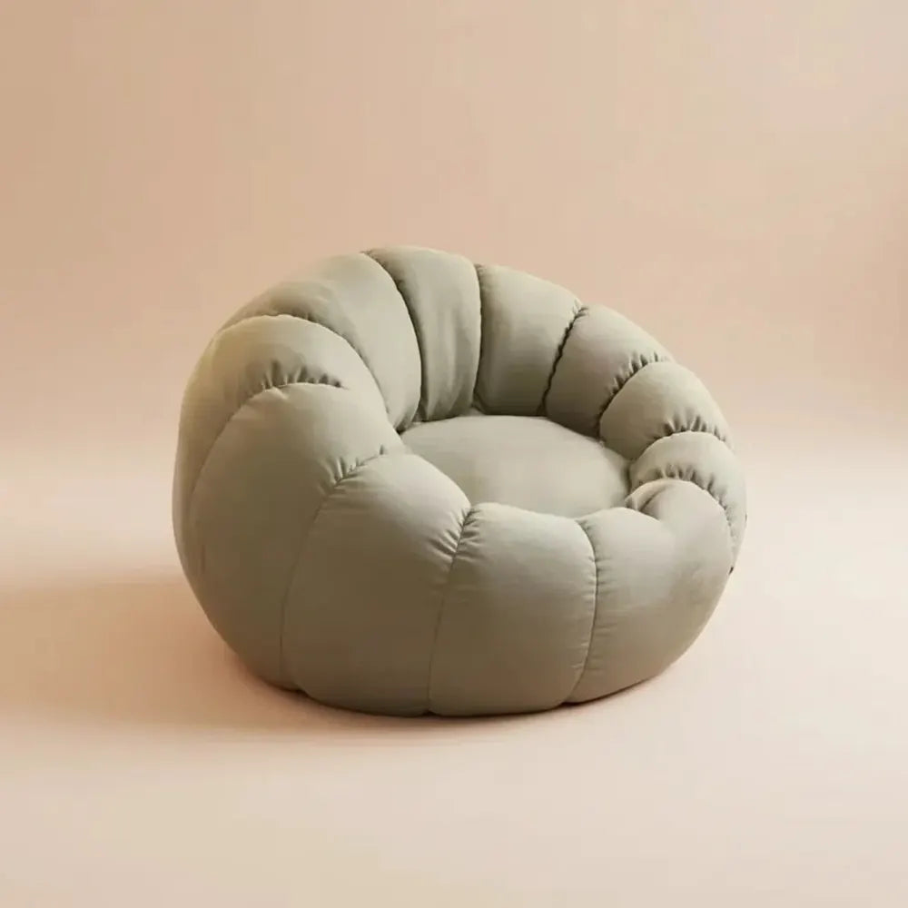 Canapés poufs pour salon, canapé rembourré d'extérieur, poufs modernes, salon moelleux, meubles pour