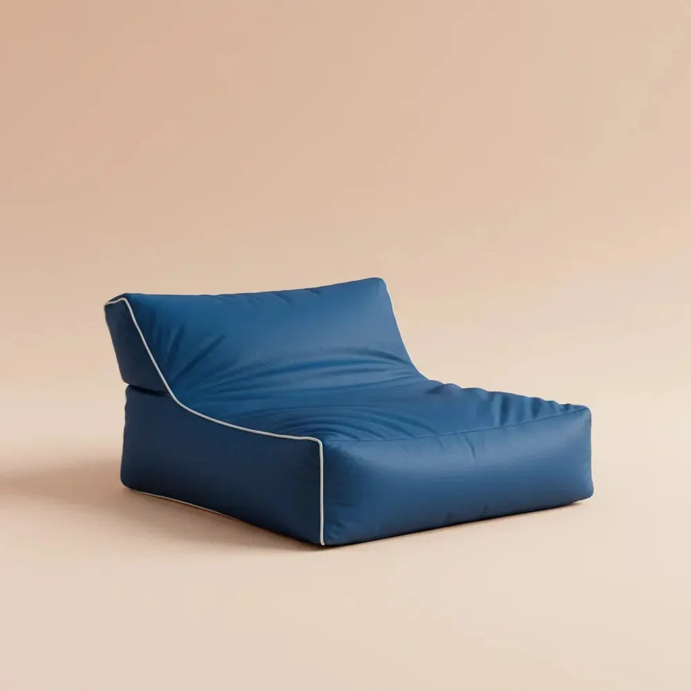 Fauteuil pouf géant d'extérieur imperméable, populaire, énorme, pour salon, canapé pouf d'extérieur