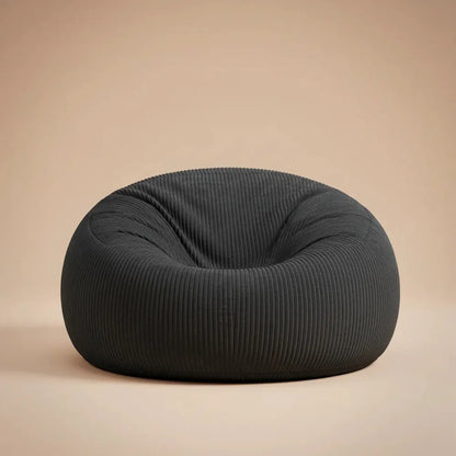 Canapé-lit 2-en-1 Garvee en mousse à mémoire de forme, fauteuil rond convertible en lit d'appoint pl