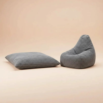 Fauteuil pouf convertible surdimensionné Ye DDY-QIANHUI - Idéal pour la détente et les moments en fa