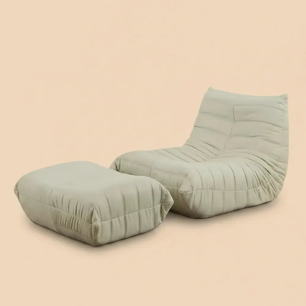 Fauteuil de sol paresseux pour salon, siège individuel en mousse sans accoudoirs, fauteuil de foyer,