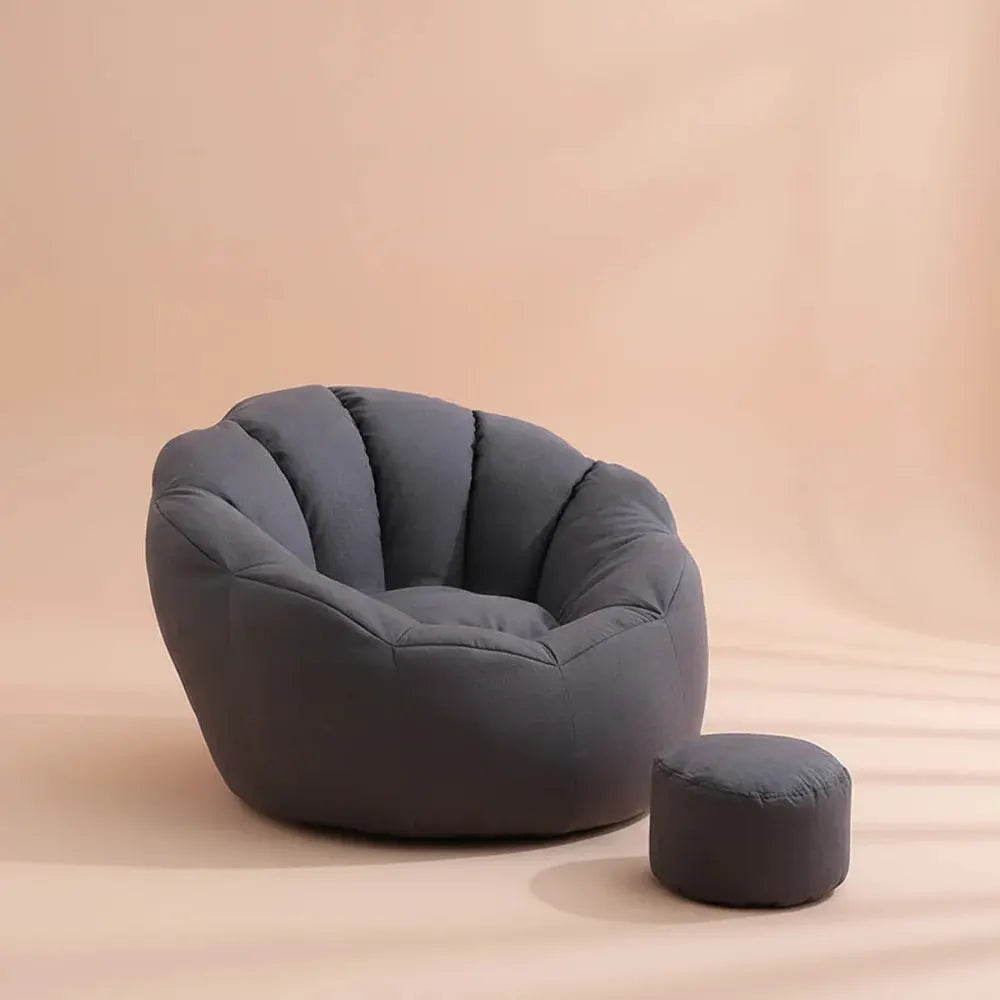 Fauteuil pouf, mobilier de salon, fauteuil moderne de luxe pour chambre à coucher, canapé de balcon,