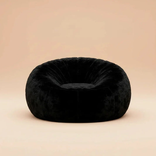 OTAUTAU 200 cm géant pouf canapé-lit housse sans peluche moelleux grand XXL pouf chaise inclinable P