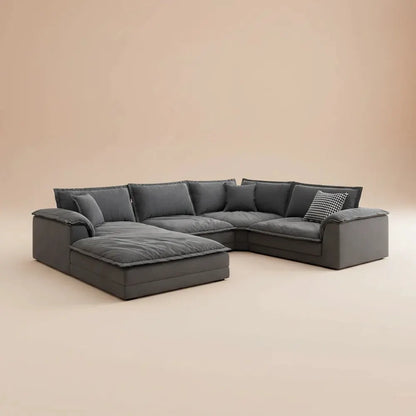 Canapés de salon paresseux sectionnels Pouf fauteuil bouffées nuage canapés de salon coin nordique T