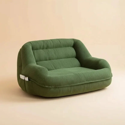 Canapé Double pouf Simple avec repose-pieds jumeaux, inclinable, pour adulte, Tatami, chaise longue 