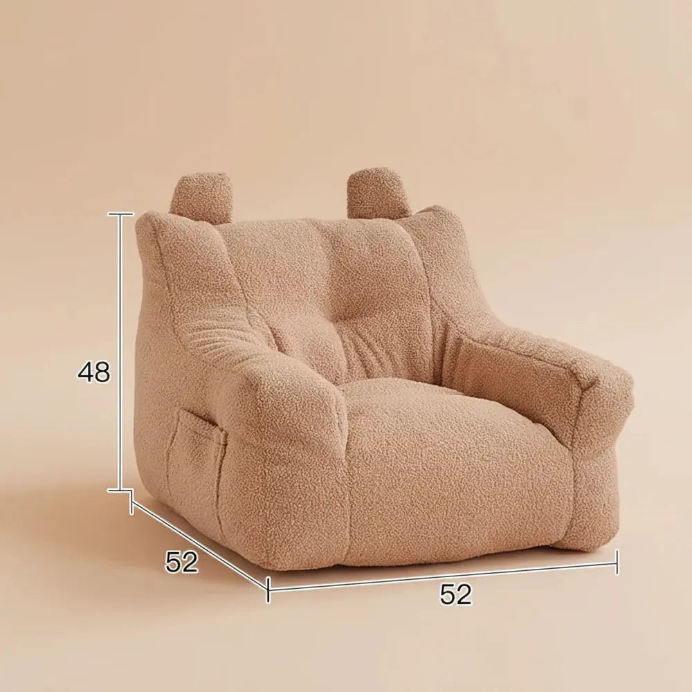 Canapé paresseux mignon garçon fille princesse livre de lecture Arrangement d'angle Mini pouf canapé