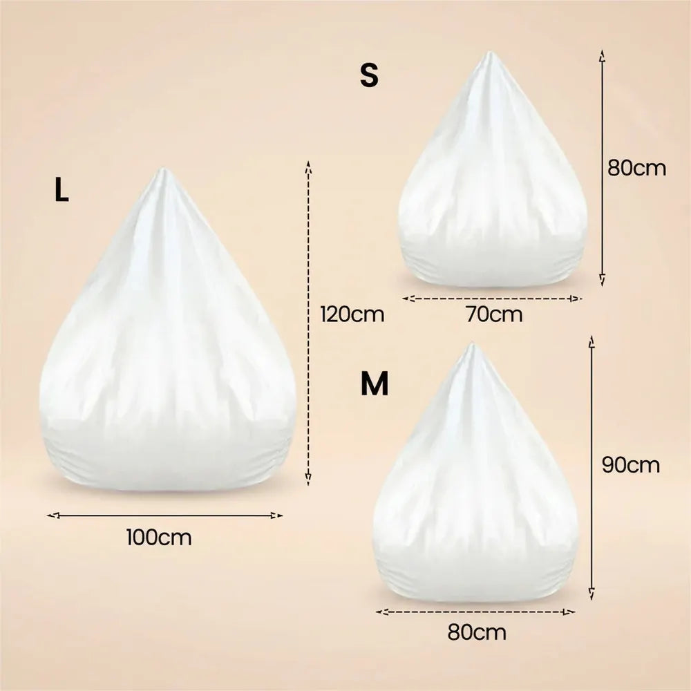 Canapé de remplacement intérieur sans remplissage, doublure intérieure amovible et lavable pour sac 