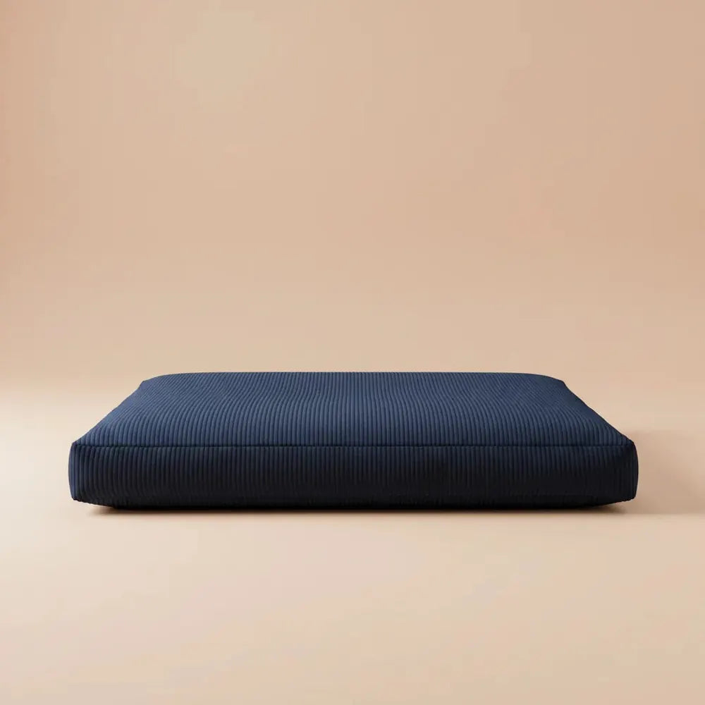 Fauteuil pouf, grand lit pouf pour adultes, fauteuil-lit pouf convertible de pouf à matelas de sol, 