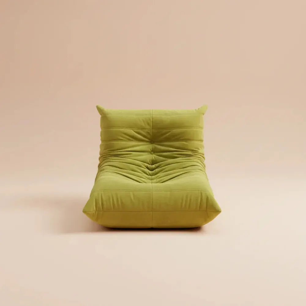 Fauteuil de sol, canapé, pouf pour adultes, fauteuil paresseux, canapé de sol en suède et velours cô