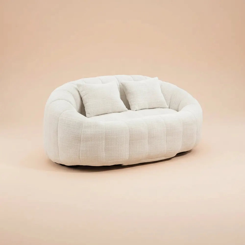 Canapé pouf paresseux, chaise longue confortable et Durable, chaise pouf à dossier haut pour adultes