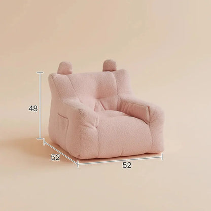 Canapé paresseux mignon garçon fille princesse livre de lecture Arrangement d'angle Mini pouf canapé