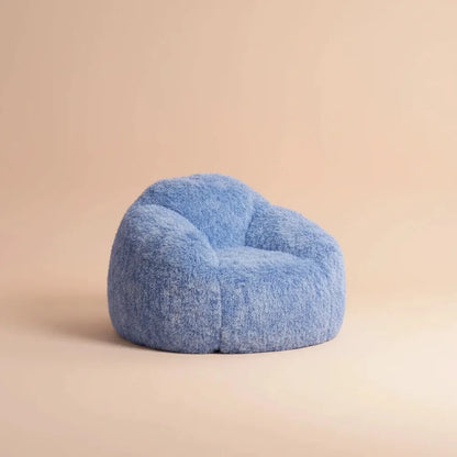 Fauteuil pouf, canapé pouf avec accoudoirs, fauteuil paresseux moelleux en mousse pour la lecture et
