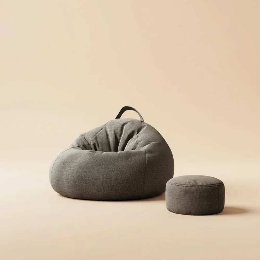 Paresseux canapé pouf personne seule peut s'allonger et dormir sol canapé muebles pouf chaise avec r