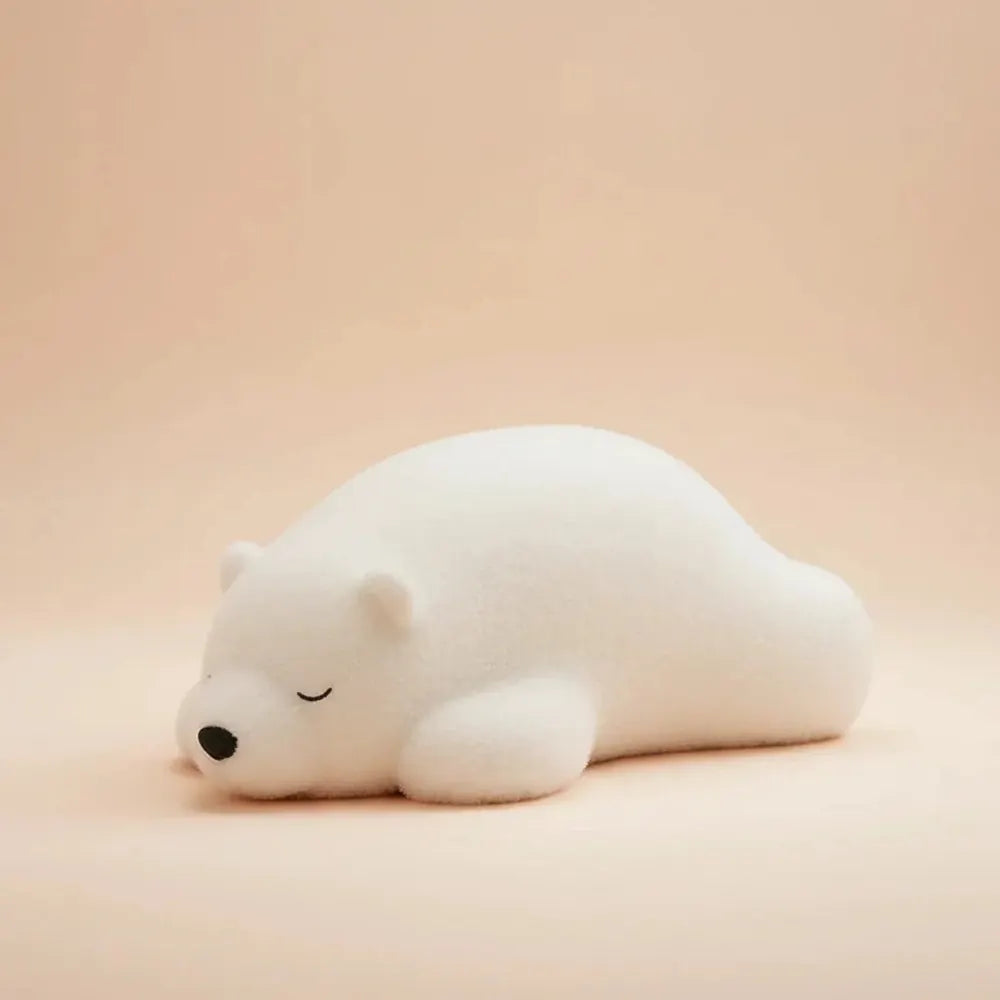 Canapé paresseux en forme d'ours, siège individuel pour enfants, tabouret bas créatif pour salon