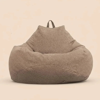 Canapés paresseux couverture chaises sans remplissage confortable adultes pouf chaise canapé salon c