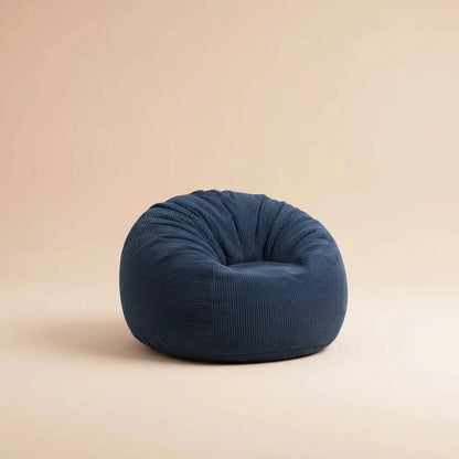 Garvee Pouf géant 2-en-1 en velours côtelé, convertible en lit, canapé paresseux 1 place rembourré e