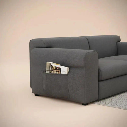 Double paresseux personne canapé petit confortable loisirs inclinable éponge Compression canapé salo