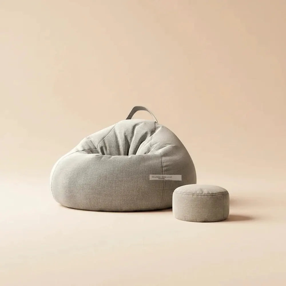 Paresseux canapé pouf personne seule peut s'allonger et dormir sol canapé muebles pouf chaise avec r