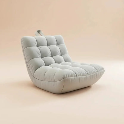 Chaise de pouf minimaliste moderne, chaise longue remplie de mousse EPS, canapé-lit pour adultes et 
