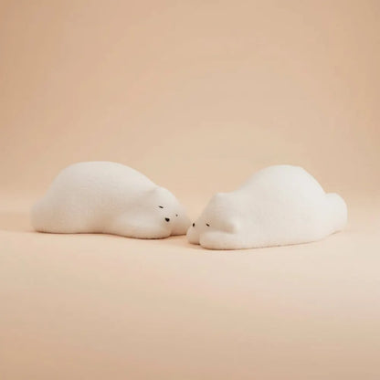 Canapé paresseux en forme d'ours, siège individuel pour enfants, tabouret bas créatif pour salon