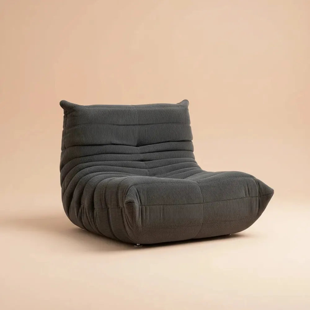 Chaise de pouf pour adulte, canapé en mousse à mémoire de forme, canapé de sol paresseux, chaise de 