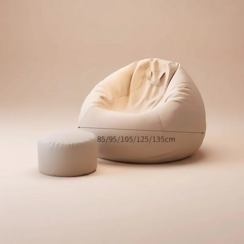Canapé paresseux, fauteuil, pouf, canapé moelleux, tatami, salon, chaise de lecture pour balcon
