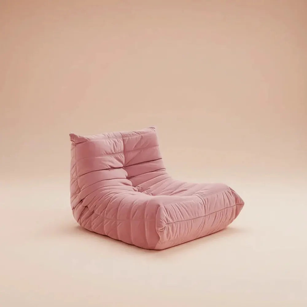 Fauteuil de sol, canapé, pouf pour adultes, fauteuil paresseux, canapé de sol en suède et velours cô