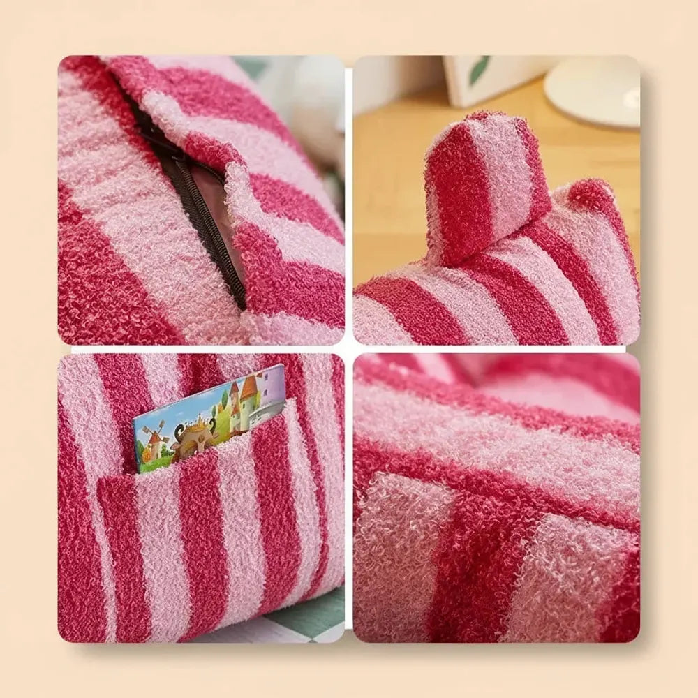 Canapé paresseux en forme d'ours mignon, fauteuil pour chambre de filles, siège tatami, pouf pour en