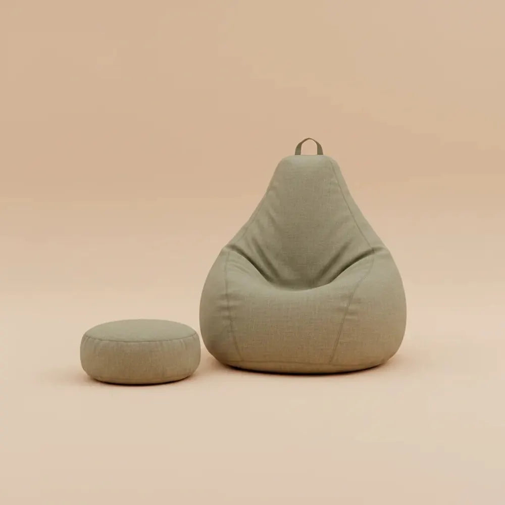 Paresseux canapé pouf personne seule peut s'allonger et dormir sol canapé muebles pouf chaise avec r