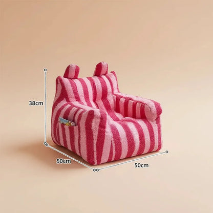 Canapé paresseux en forme d'ours mignon, fauteuil pour chambre de filles, siège tatami, pouf pour en