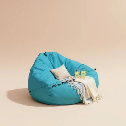 OTAUTAU-Pouf Étanche avec Remplissage, Pouf Flottant Oxford, Jardin Extérieur, Plage, Camping, Pisci