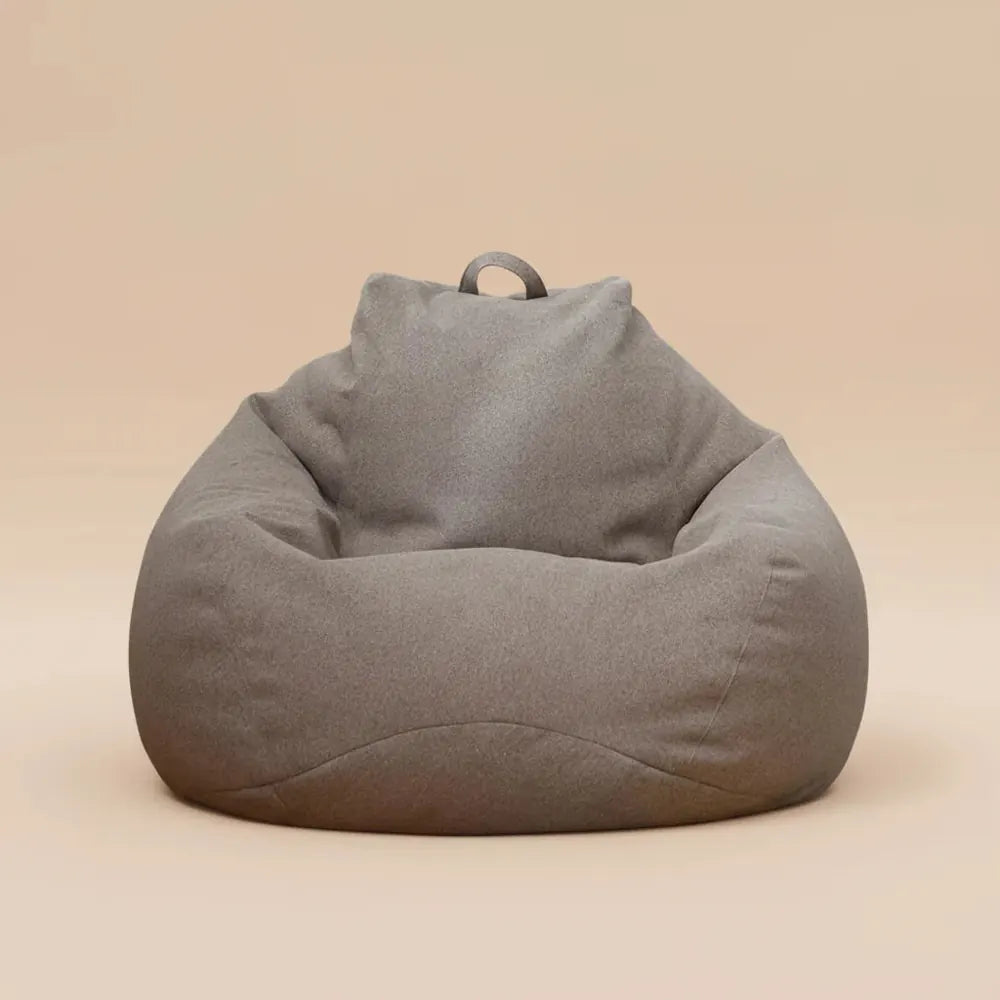 Housse de canapé paresseuse, grande housse de pouf confortable sans remplissage pour la maison, cham