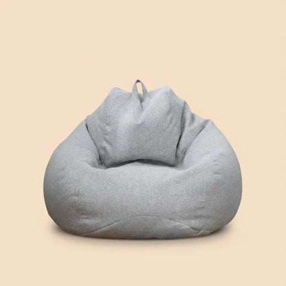 Housse de canapé paresseuse, grande housse de pouf confortable sans remplissage pour la maison, cham