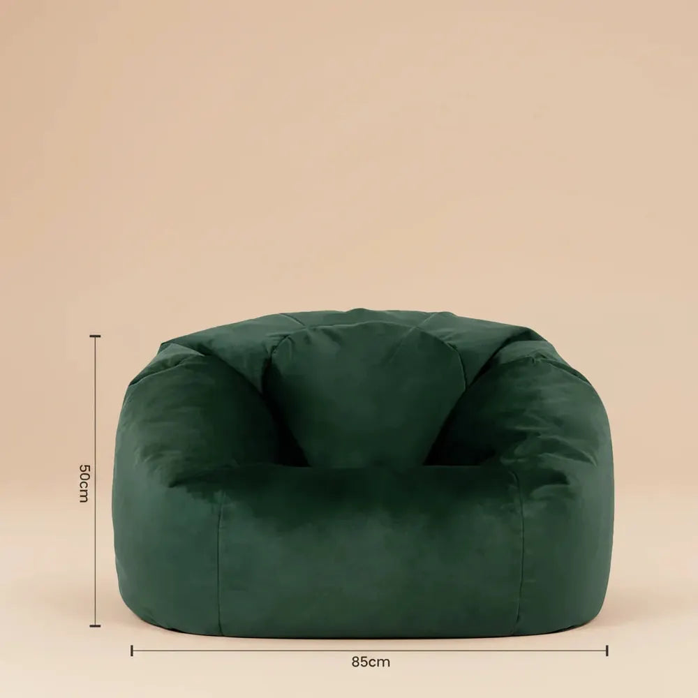 OTAUTAU-Pouf en velours côtelé/velours pour salon, fauteuil pouf avec remplissage d'angle